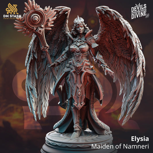 Elysia - Maiden of Namneri (Medium) | DM Stash | 32mm Scale | Devils & Divine Pack