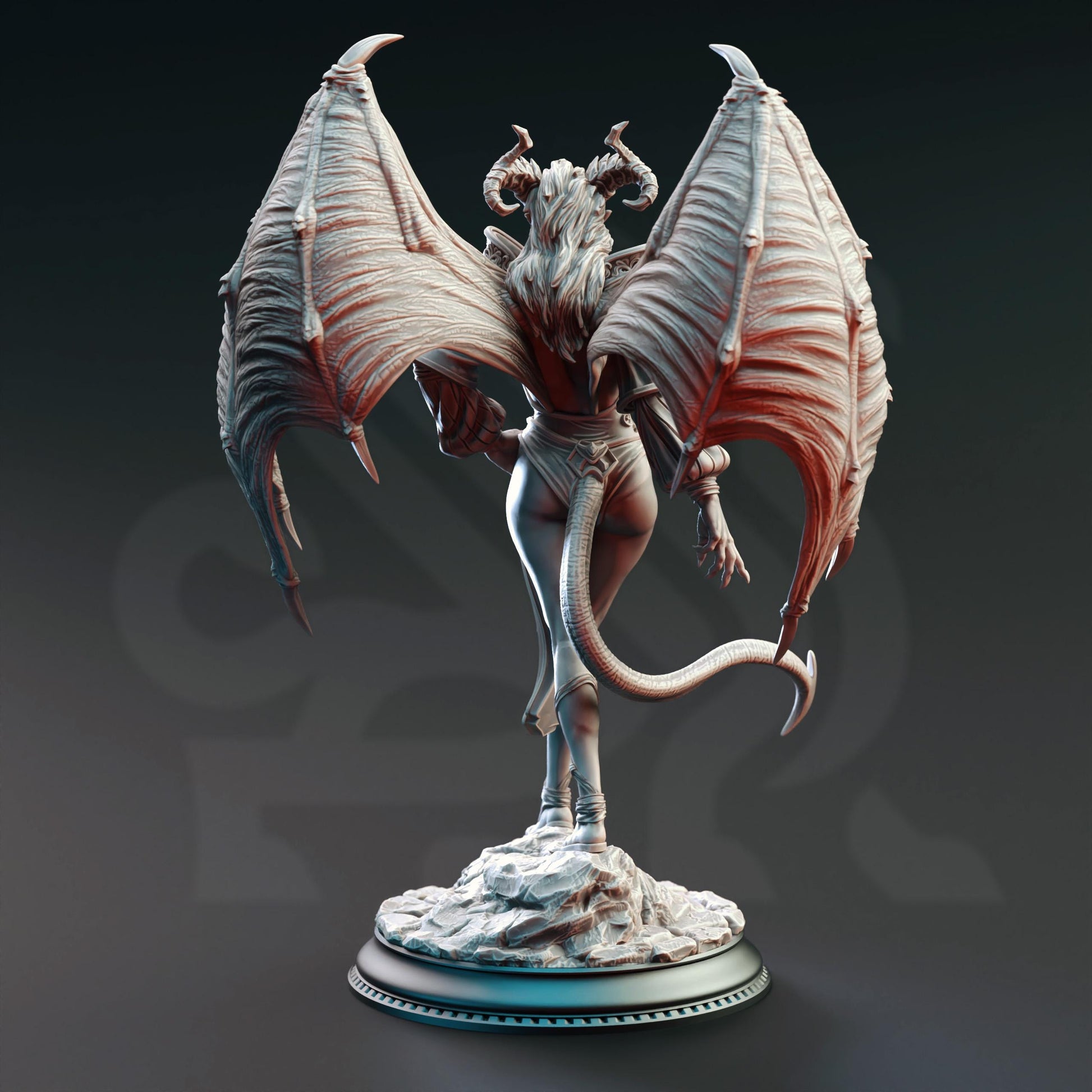 Fortuna - Succubus of the Sixth (Medium) | DM Stash | 32mm Scale | Devils & Divine Pack