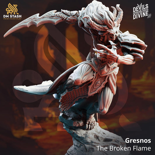 Gresnos - The Broken Flame (Medium) | DM Stash | Devils & Divine Pack