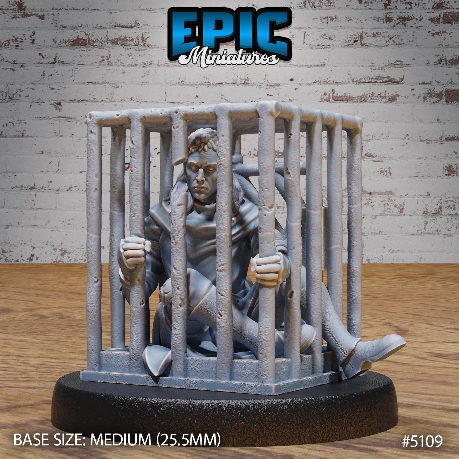 Prisoner (Medium) | Premium DnD Miniatures | High Quality Resin | D&D RPG