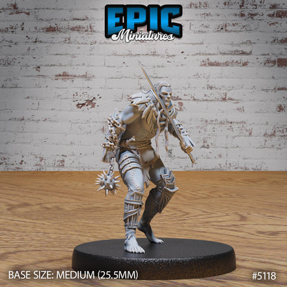 Half-Drow Slave Master (Medium) | Premium DnD Miniatures | High Quality Resin | D&D RPG