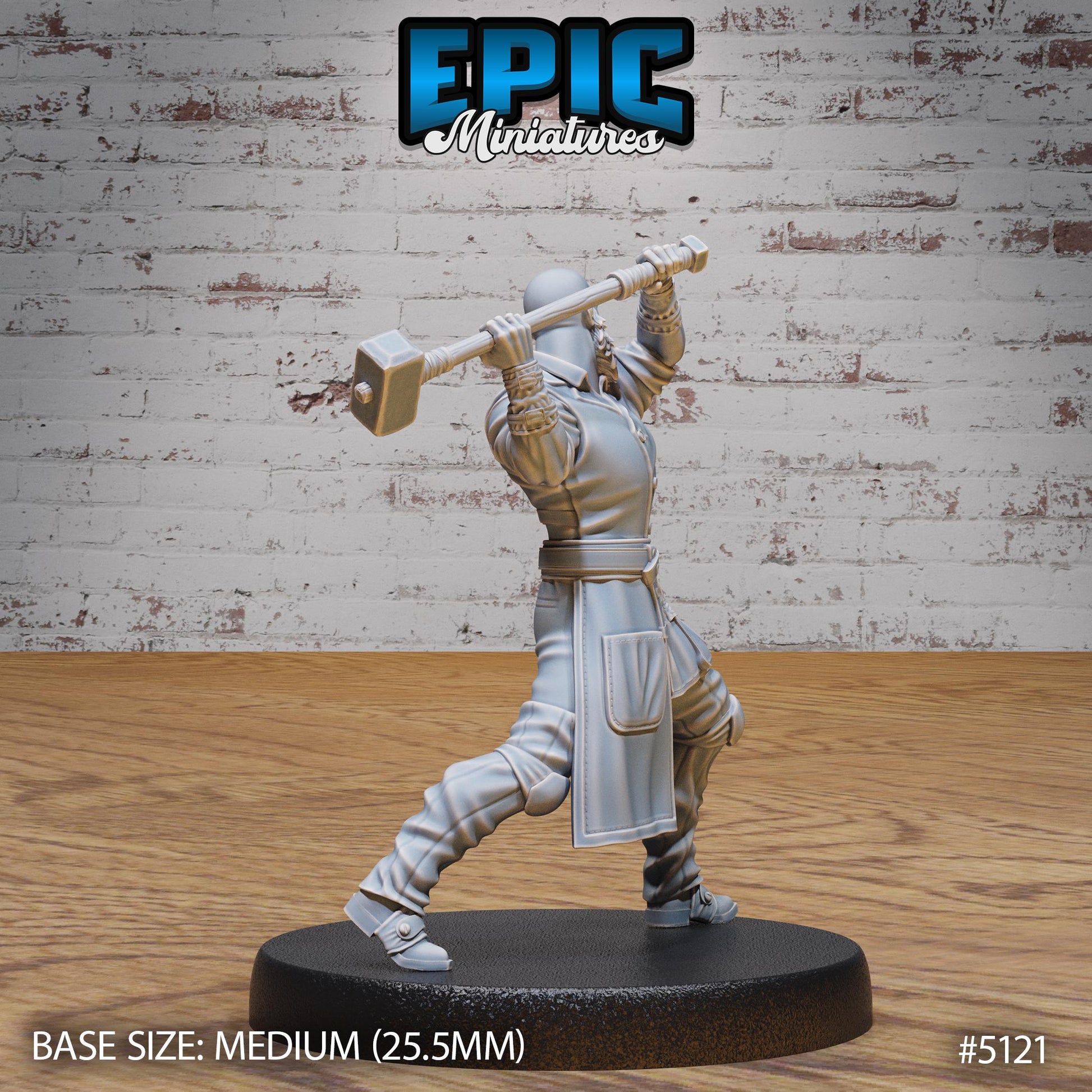 Imprisoned Blacksmith (Medium)| Premium DnD Miniatures | High Quality Resin | D&D RPG
