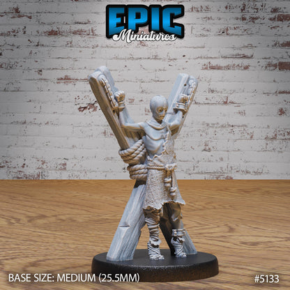 Old Prisoner v2 (Medium)| Premium DnD Miniatures | High Quality Resin | D&D RPG