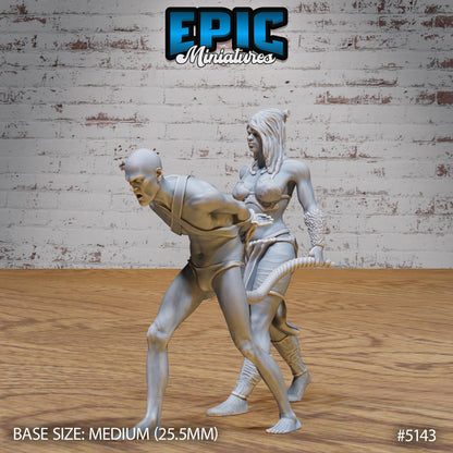Female Slaver (Medium) | Premium DnD Miniatures | High Quality Resin | D&D RPG