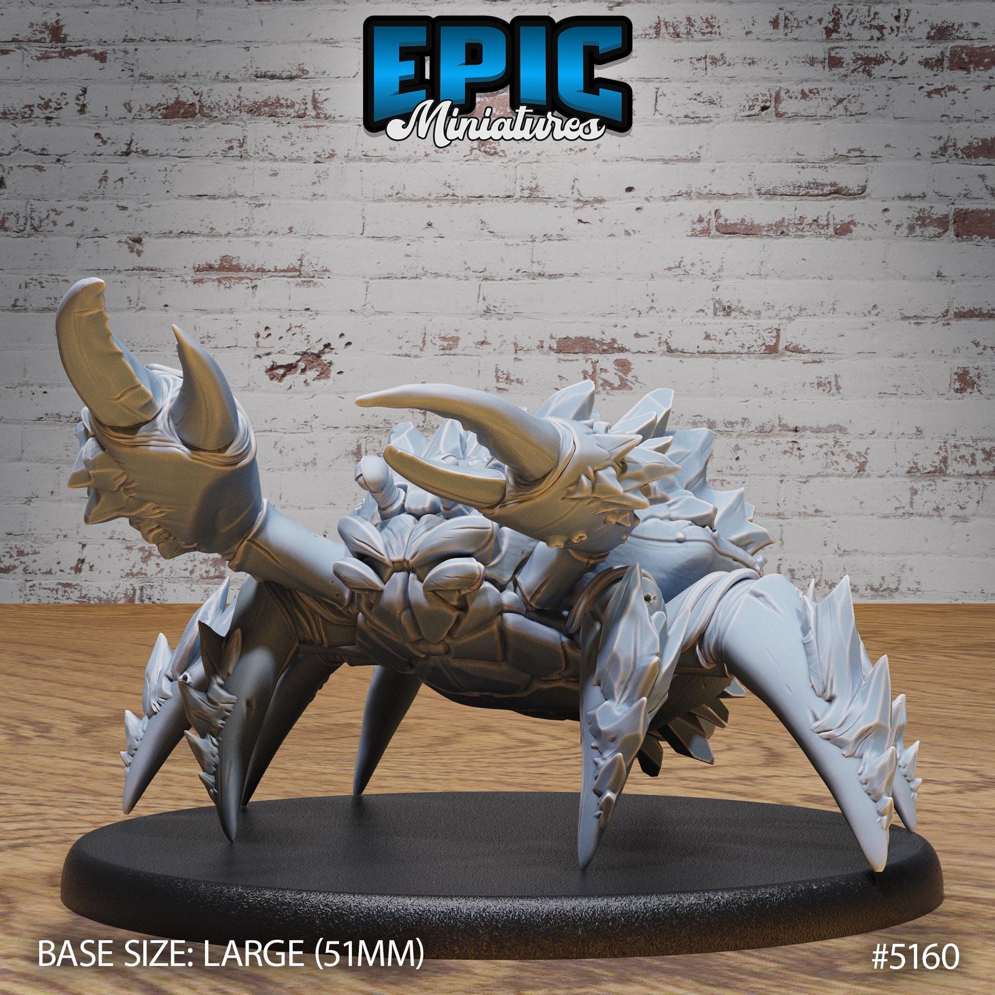 Frost Crab (Large) | Premium DnD Miniatures | High Quality Resin | D&D RPG