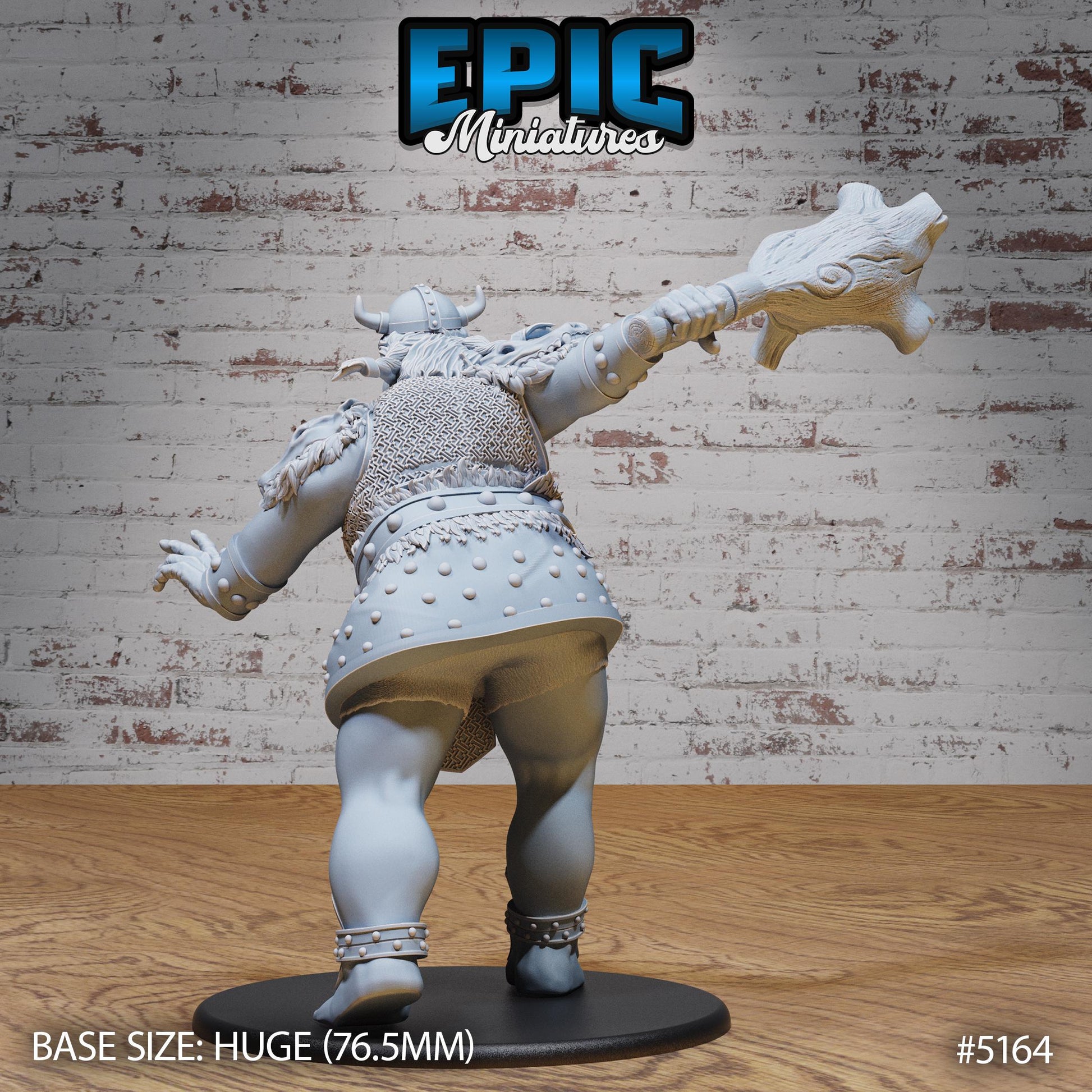 Hill Giantess (Huge) | Premium DnD Miniatures | High Quality Resin | D&D RPG