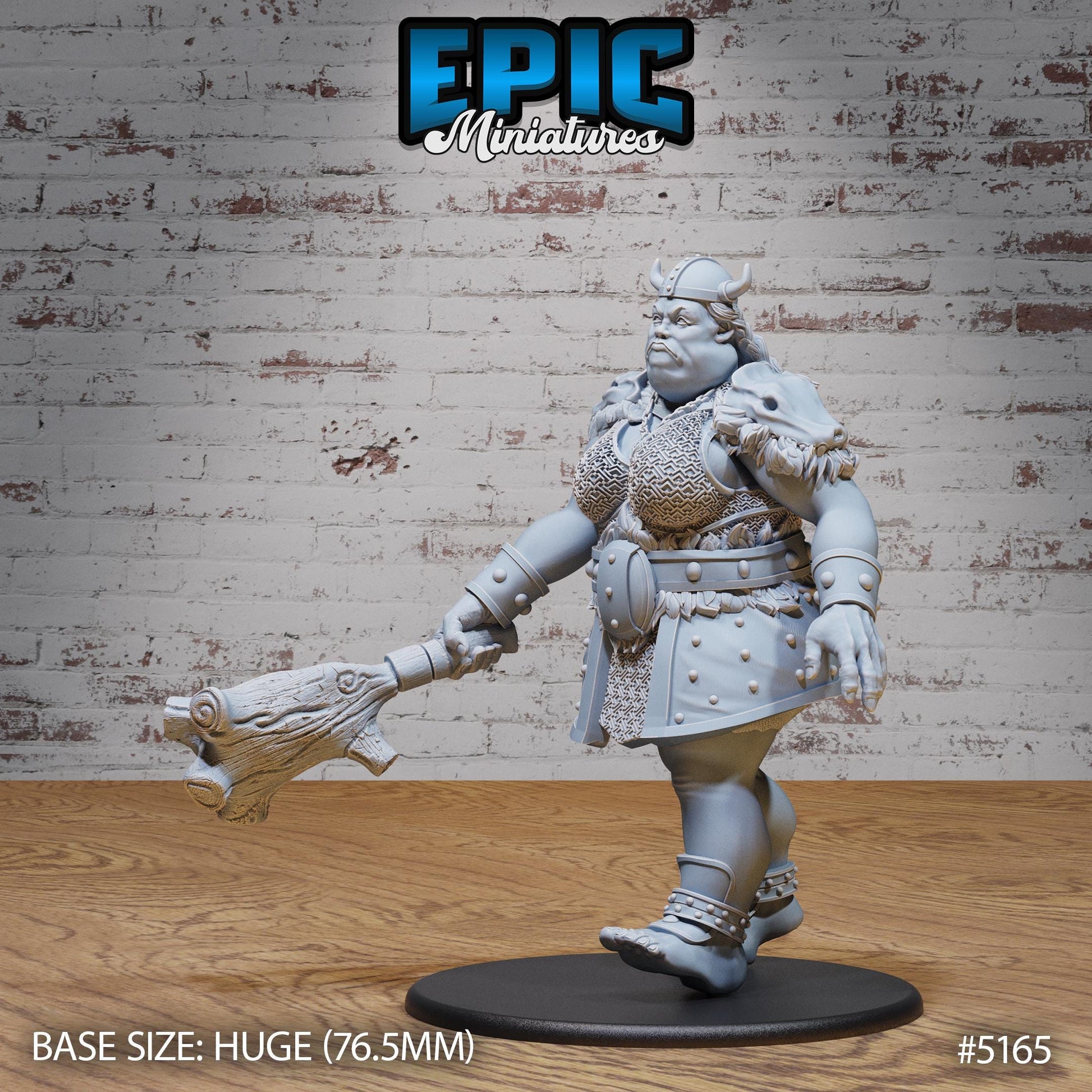 Hill Giantess (Huge) | Premium DnD Miniatures | High Quality Resin | D&D RPG