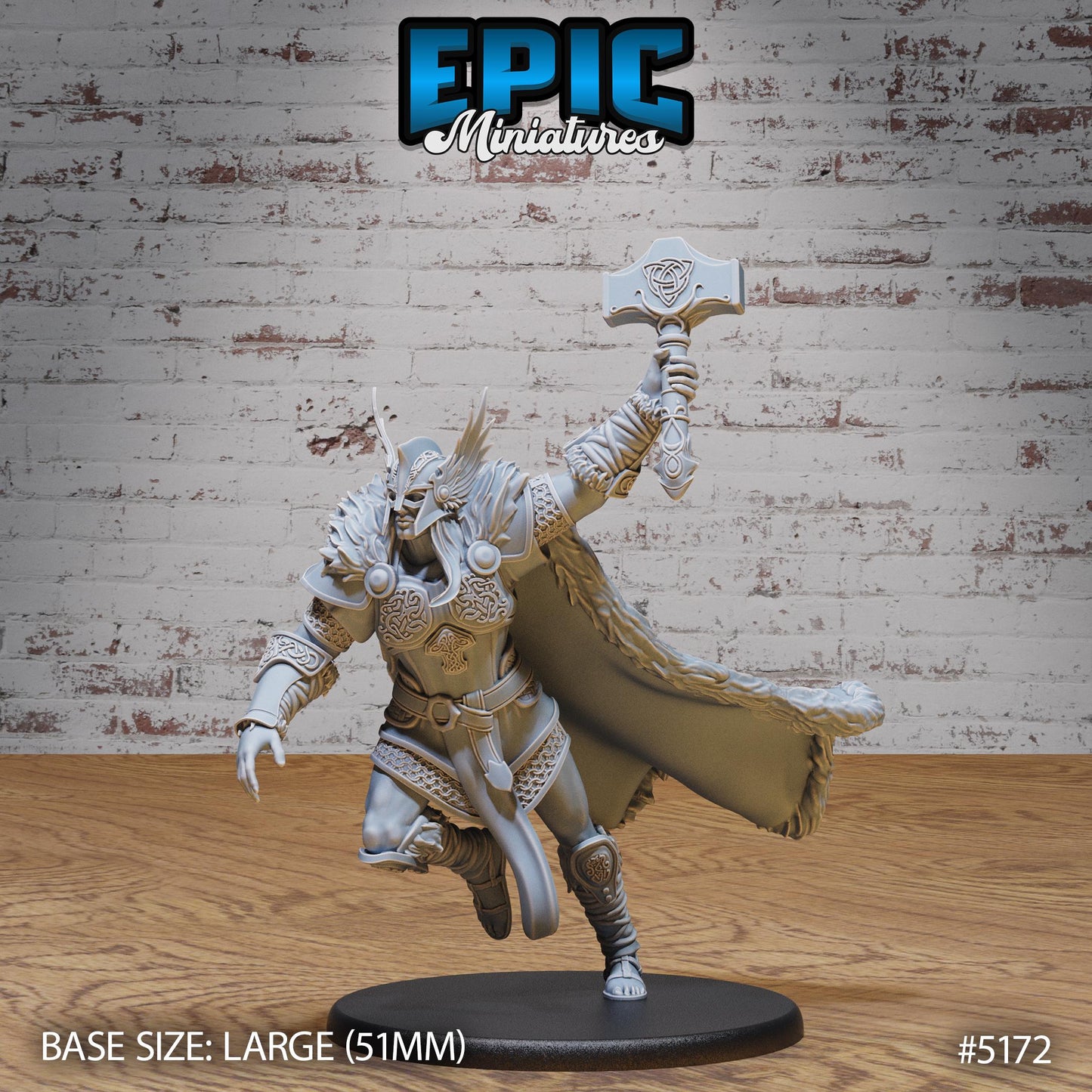 Thor Avatar (Large) | Premium DnD Miniatures | High Quality Resin | D&D RPG