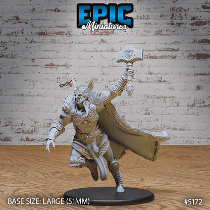 Thor Avatar (Large) | Premium DnD Miniatures | High Quality Resin | D&D RPG