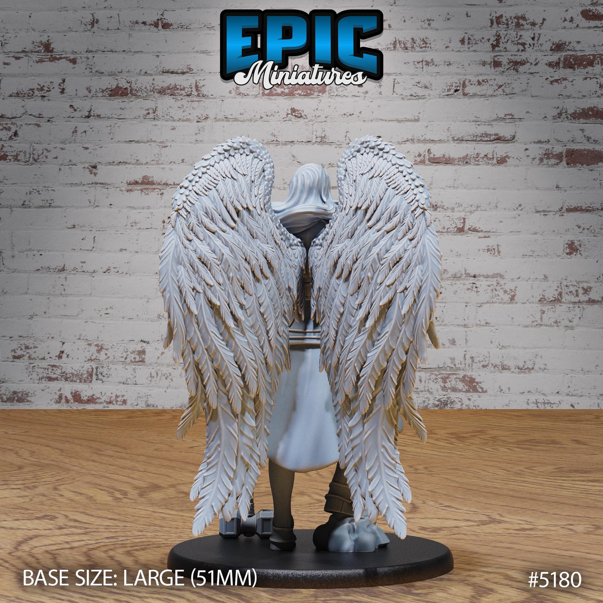 Valkyrie (Large) | Premium DnD Miniatures | High Quality Resin | D&D RPG