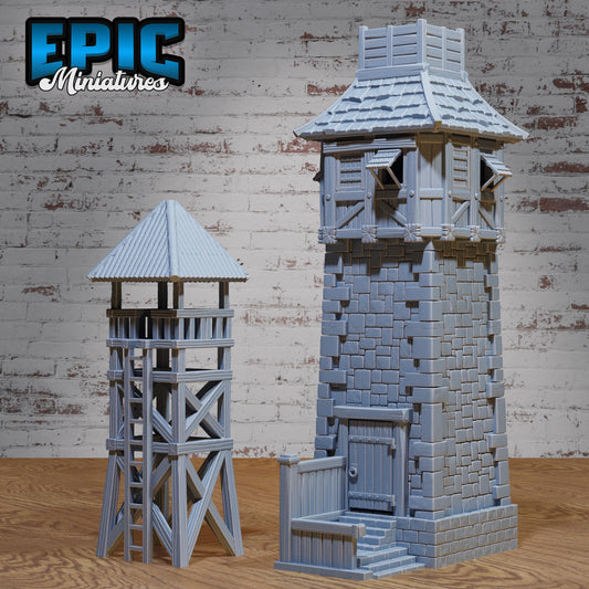 Prison Watch Tower | Premium DnD Miniatures | High Quality Resin | D&D RPG