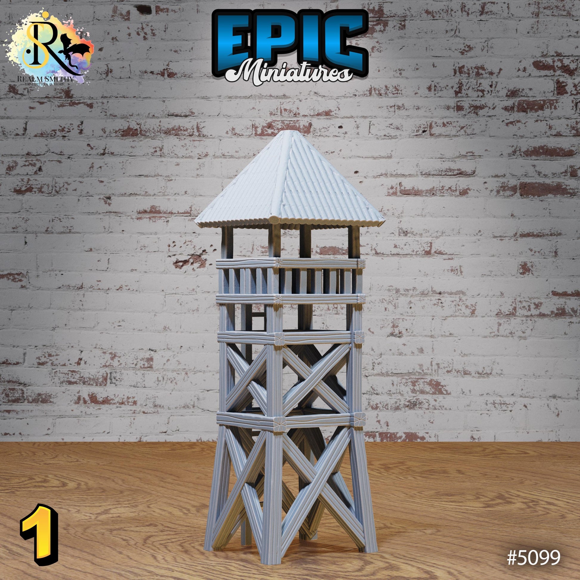 Prison Watch Tower | Premium DnD Miniatures | High Quality Resin | D&D RPG