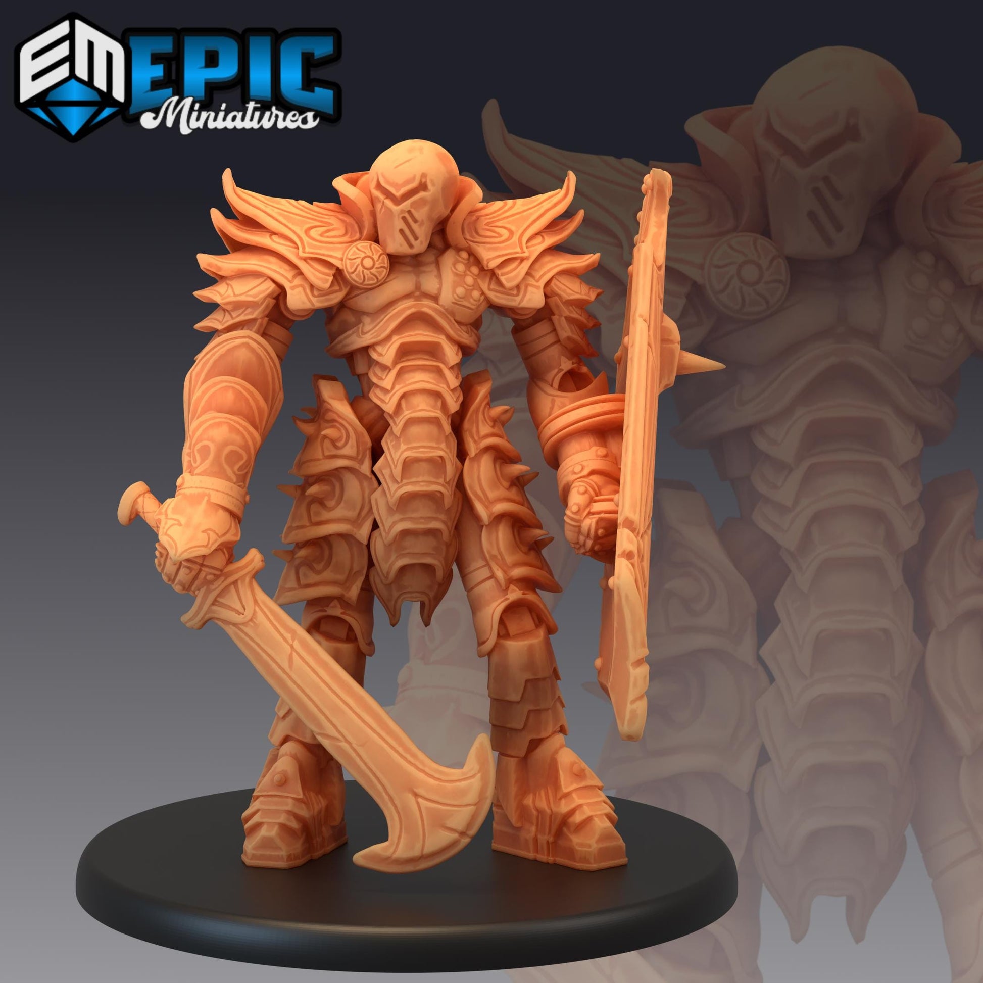 Iron Golem (Large) | #051 - Dwarven Mines | EPIC 28mm | Automaton, Golems, Construct, Machine, BG3, Guards, Security, Sentry