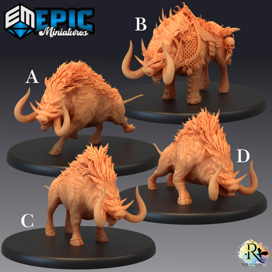 Forest Boar (Large) | #050 - Infested Woodlands | EPIC | 28mm