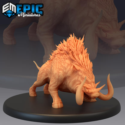 Forest Boar (Large) | #050 - Infested Woodlands | EPIC | 28mm