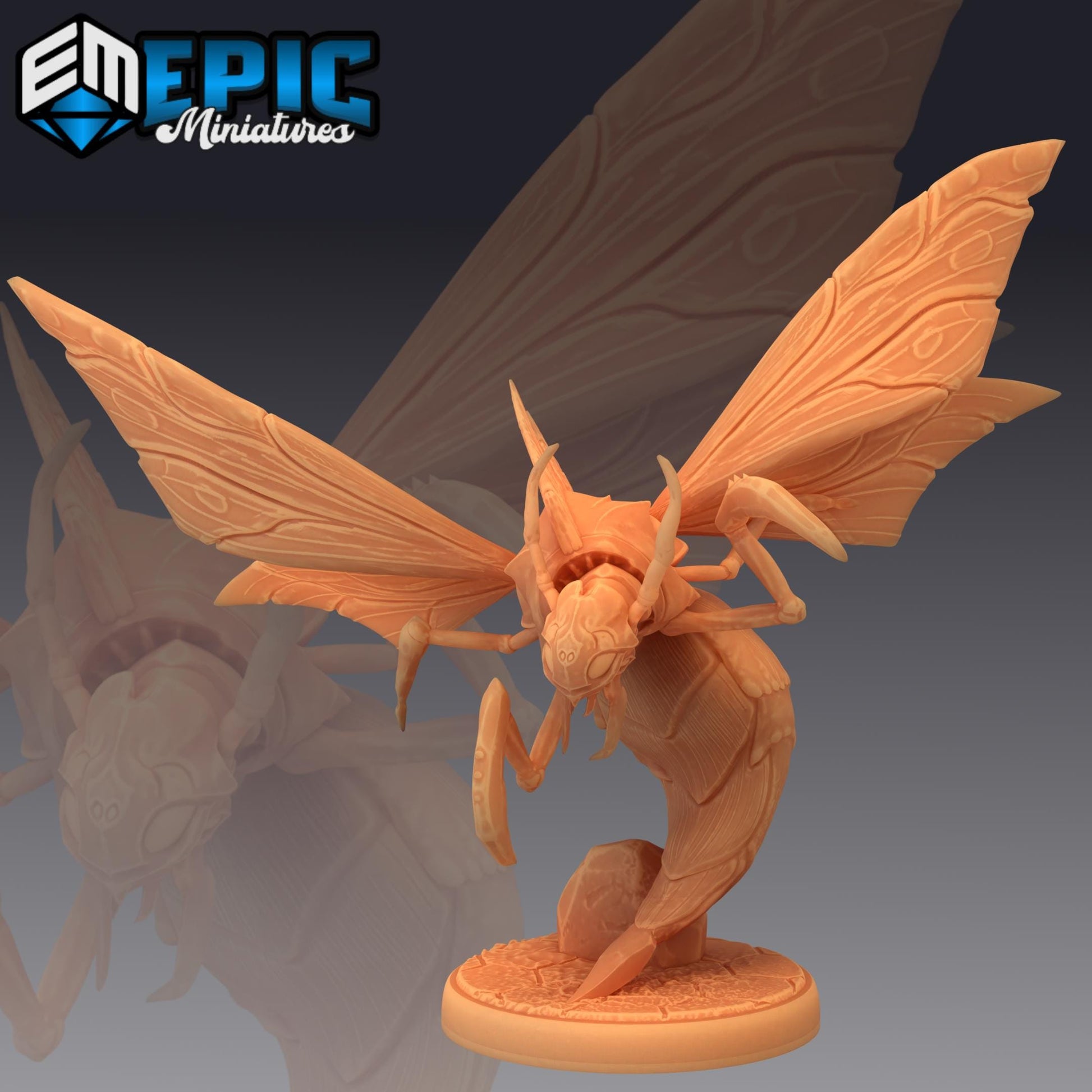 Giant Wasp (Large) | Premium DnD Minis with High Quality Resin | EPIC | 28mm