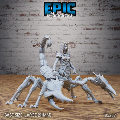 Scorpion Centaur Lady (Large) | #118 - Oriental Fortress - EPIC | Female, Crab, Spear, Sword, Lobster, Monster, Abomination