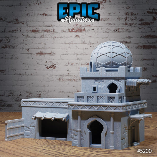 Oriental Building v3 | #118 - Oriental Fortress - EPIC | House, Store, Structure, Shopping, Awning, Eastern, Market, Town