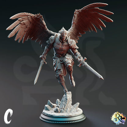 Angels of Syelden - Selvaneri Warriors (Medium) | DM Stash | Devils & Divine Pack