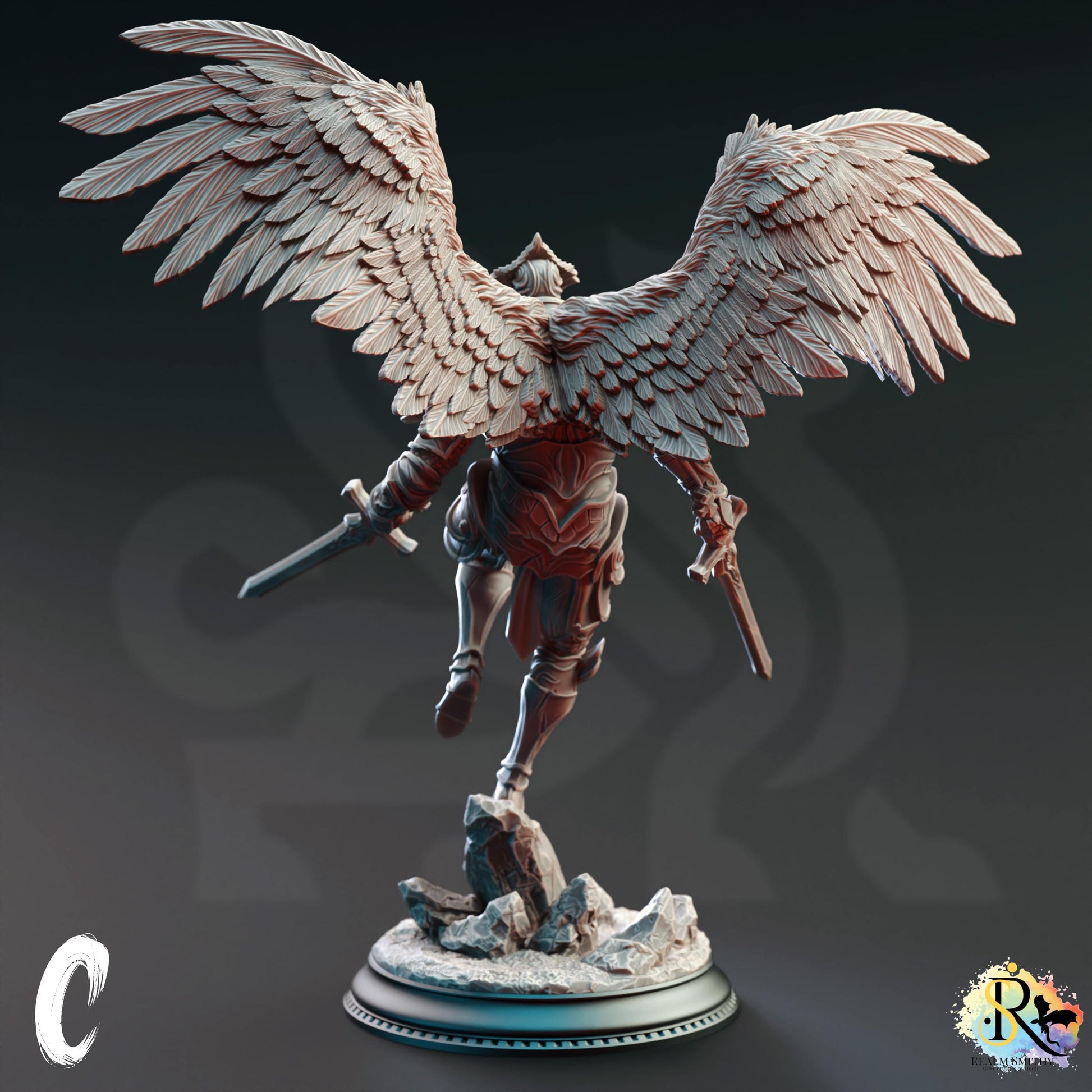 Angels of Syelden - Selvaneri Warriors (Medium) | DM Stash | Devils & Divine Pack