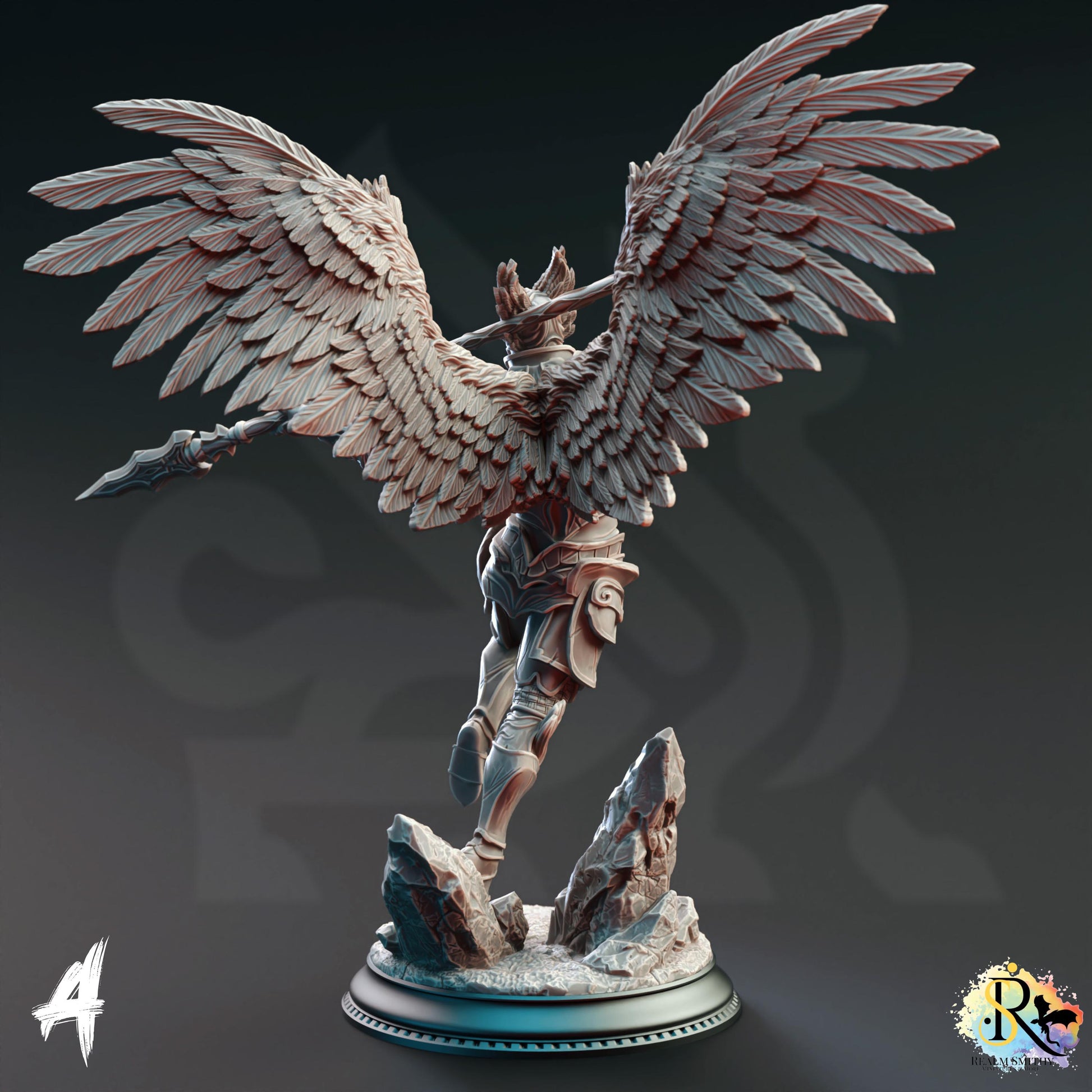 Angels of Syelden - Selvaneri Warriors (Medium) | DM Stash | Devils & Divine Pack