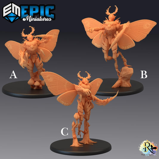 Mothman (Large) | #050 - Infested Woodlands | EPIC | 28mm