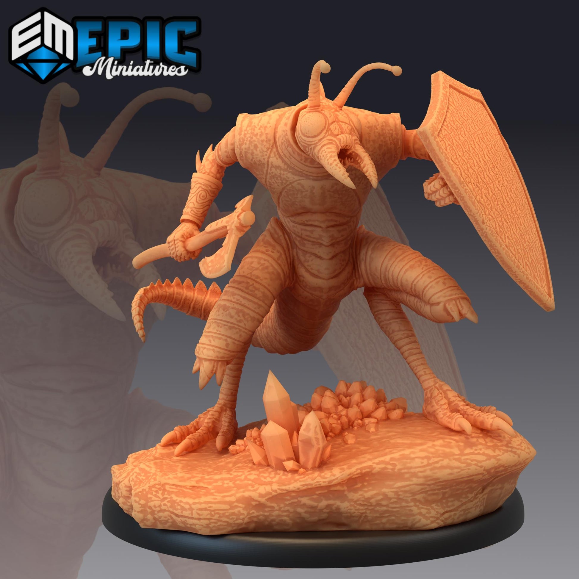 Ice Devil (Large) | #047 - Deadly Sins | EPIC | 28mm