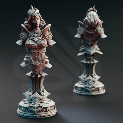 Elysia - Maiden of Namneri (BUST) | DM Stash | 32mm Scale | Devils & Divine Pack