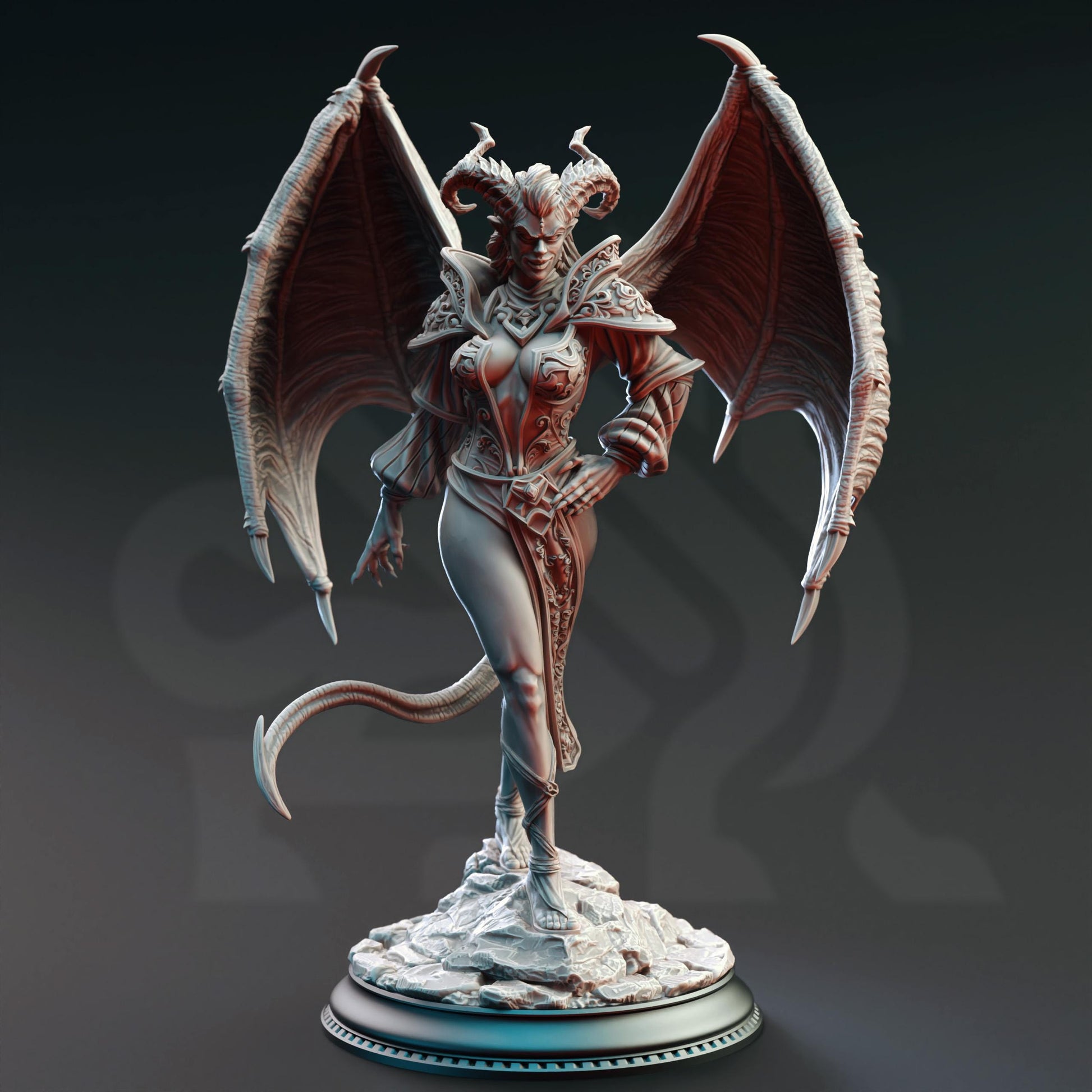 Fortuna - Succubus of the Sixth (Medium) | DM Stash | 32mm Scale | Devils & Divine Pack