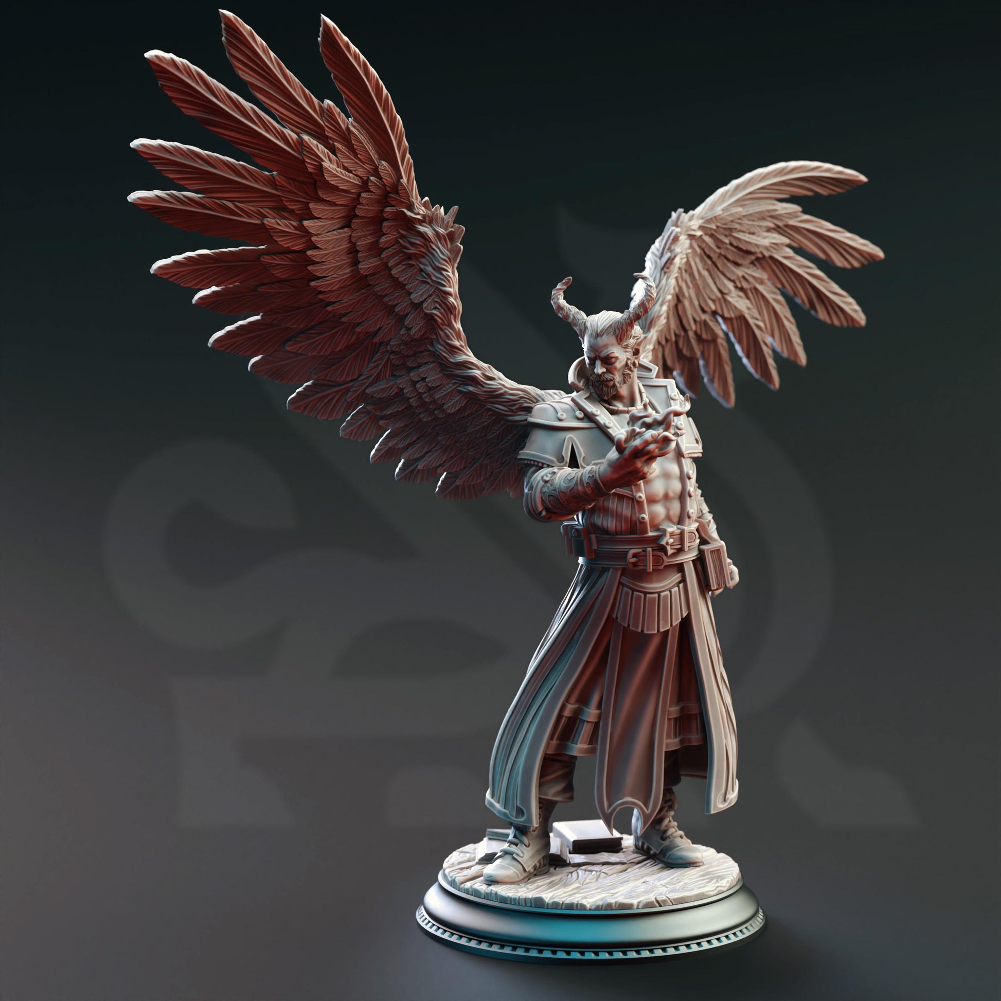 Istar the Redeemer - Tiefling Divine Soul Sorcerer (Medium) | DM Stash | 28mm/32mm/75mm | Devils & Divine Pack