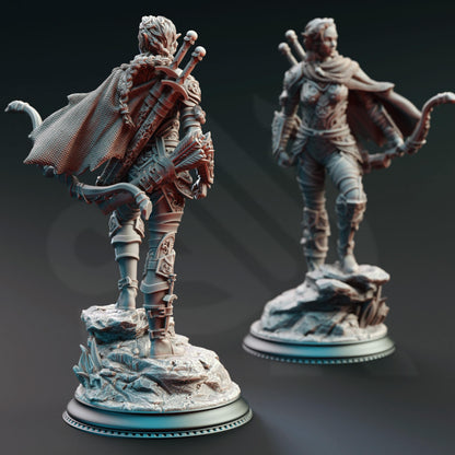 Virana - Hunter of Hellspawn (Medium) | DM Stash | 32mm Scale | Premium DnD Miniature High Quality Resin
