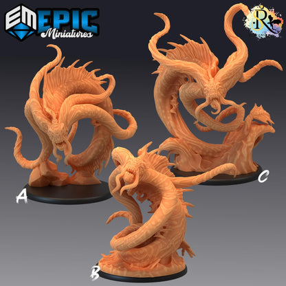 Swamp Aboleth (Large) | #052 - Cruel Marshes - EPIC Miniatures | Enemy, Gross, Abomination, Cruel Marshes, EPIC, Emerging, Swamps, Gross