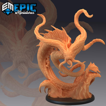 Swamp Aboleth (Large) | #052 - Cruel Marshes - EPIC Miniatures | Enemy, Gross, Abomination, Cruel Marshes, EPIC, Emerging, Swamps, Gross