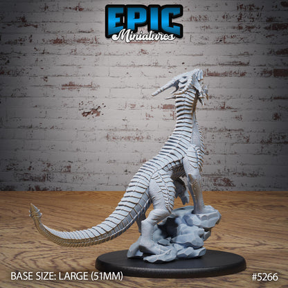 Guard Drake Copper (Large) | #119 - Ancient Nature EPIC Miniatures | High Quality Premium Resin | Dragon, Wyrm, Drakes, Saddle, Attack