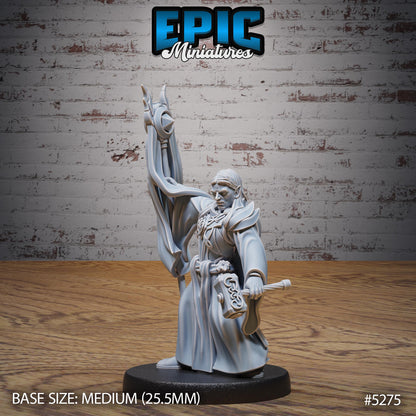 Elf Army 1 (Medium) | #119 - Ancient Nature EPIC Miniatures | High Quality Premium Resin | Soldiers, Enemy, Cultist, Sword, Shield, Wizard