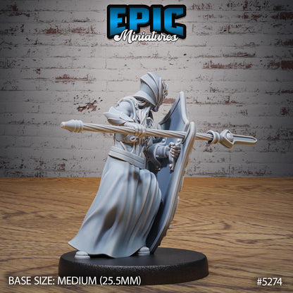 Elf Army 1 (Medium) | #119 - Ancient Nature EPIC Miniatures | High Quality Premium Resin | Soldiers, Enemy, Cultist, Sword, Shield, Wizard