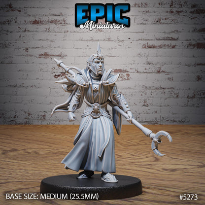 Elf Army 1 (Medium) | #119 - Ancient Nature EPIC Miniatures | High Quality Premium Resin | Soldiers, Enemy, Cultist, Sword, Shield, Wizard