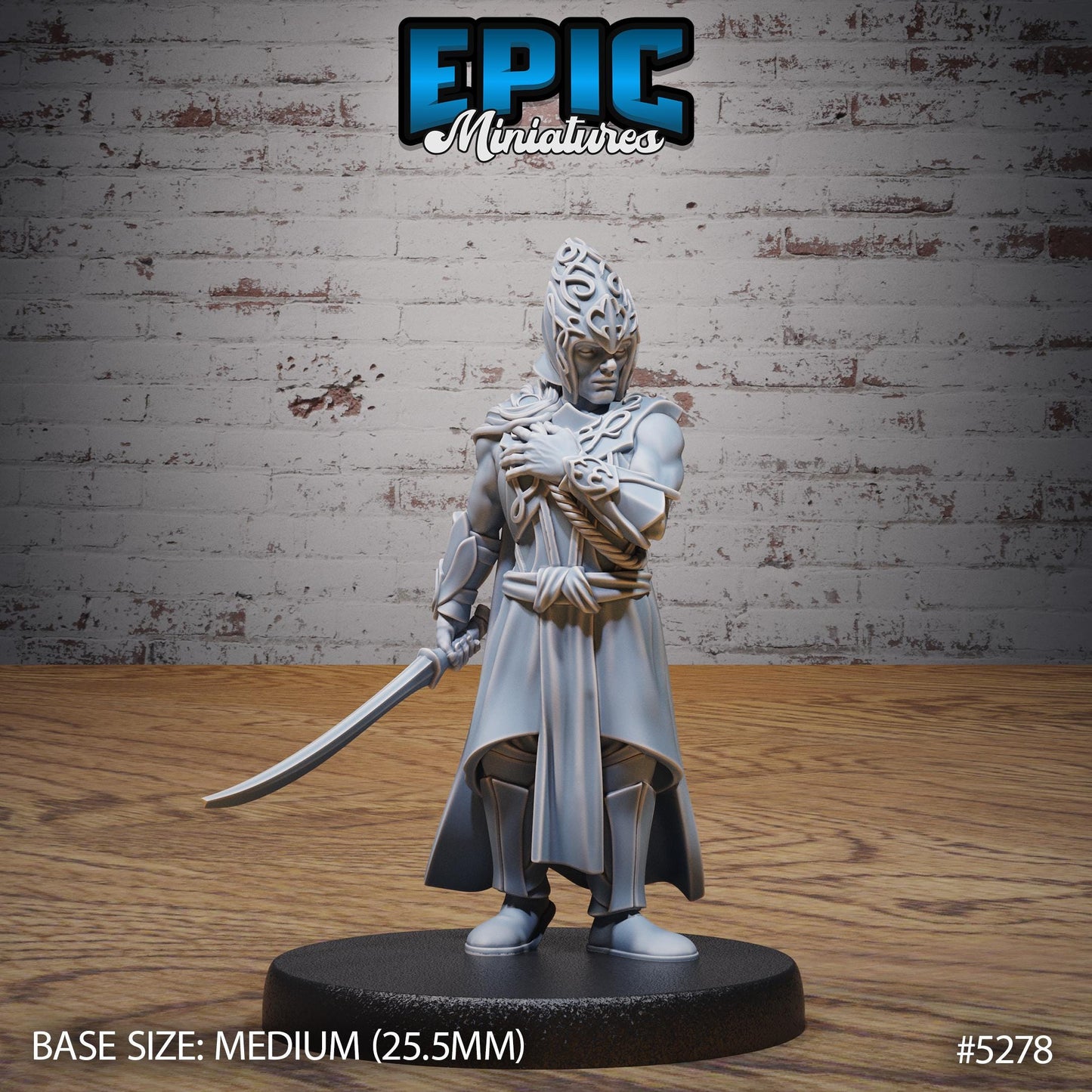 Elf Army 2 (Medium/Large) | #119 - Ancient Nature EPIC Miniatures | High Quality Premium Resin | Rider, Enemy, Horses, Horse, Ranger