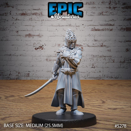 Elf Army 2 (Medium/Large) | #119 - Ancient Nature EPIC Miniatures | High Quality Premium Resin | Rider, Enemy, Horses, Horse, Ranger