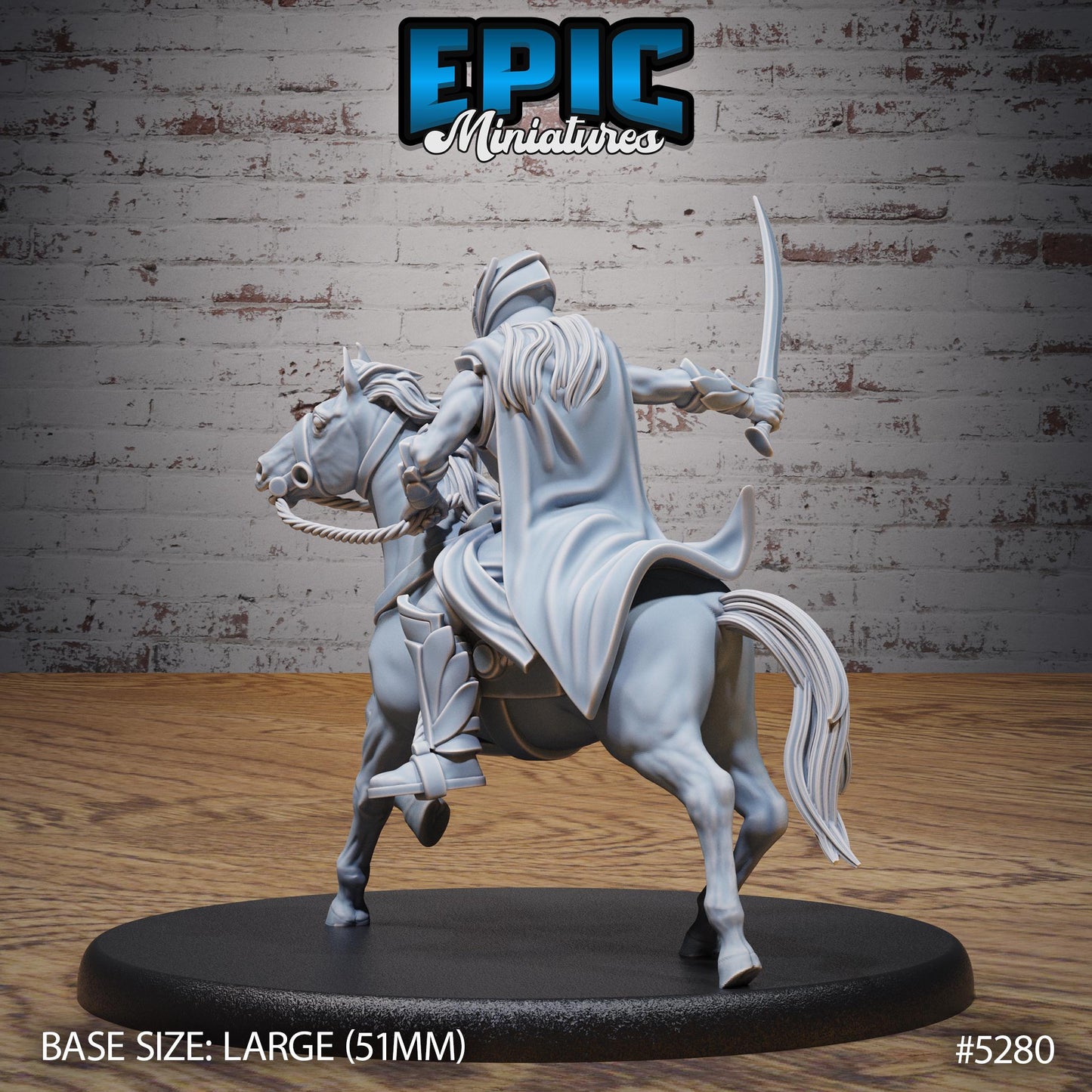 Elf Army 2 (Medium/Large) | #119 - Ancient Nature EPIC Miniatures | High Quality Premium Resin | Rider, Enemy, Horses, Horse, Ranger