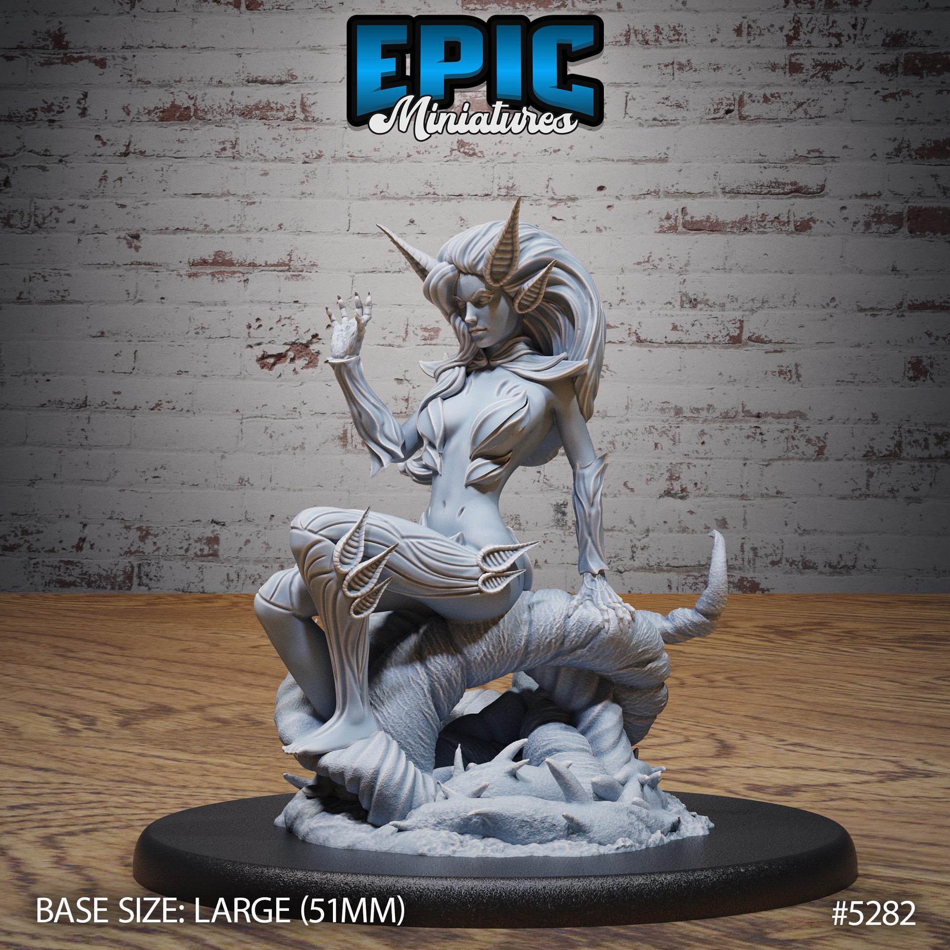 Forest Alraune (Large) | #119 - Ancient Nature EPIC Miniatures | High Quality Premium Resin | Plant Woman, Female, Creature, Beast, Petal