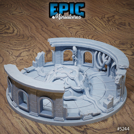 Forest Ruins (Very Large) | #119 - Ancient Nature EPIC Miniatures | High Quality Premium Resin | Nature, Columns, Scatter, Environment