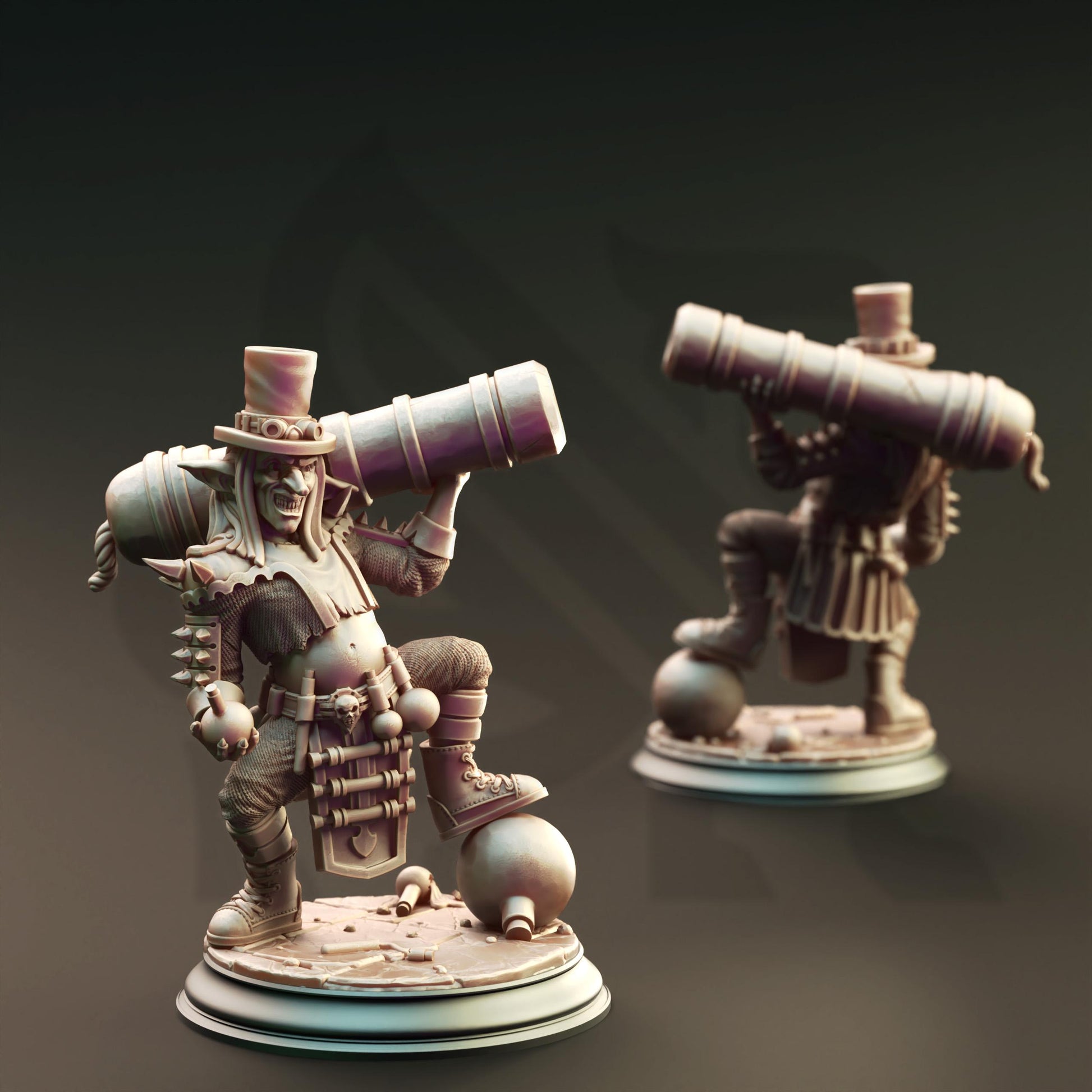 Brains - Manic Goblin Inventor | Cogs of Revolution | DM STASH | Artificer, Enemy, Rocket, Scientist, Bomb, Explosives, Gang, Monster