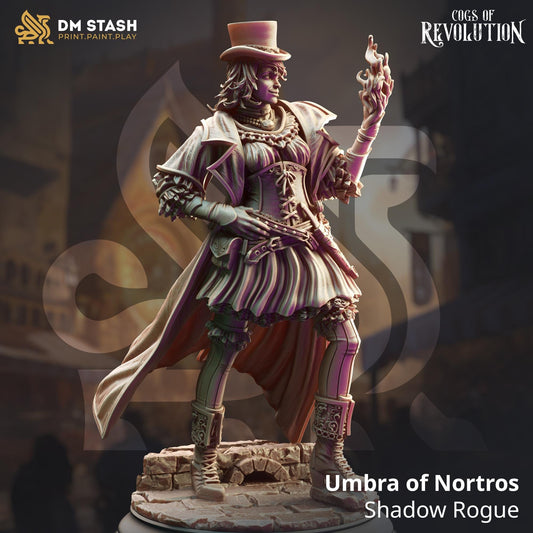 Umbra of Nortros - Shadow Rogue | Cogs of Revolution | DM STASH | High Quality Resin