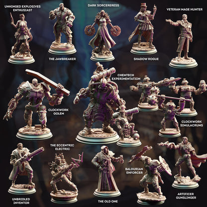 Eryial of Arvere [BUST] - Unhinged Explosives Enthusiast | Cogs of Revolution | DM STASH | High Quality Resin