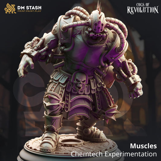 Muscles Standalone - 32mm | Cogs of Revolution | DM STASH | High Quality Resin
