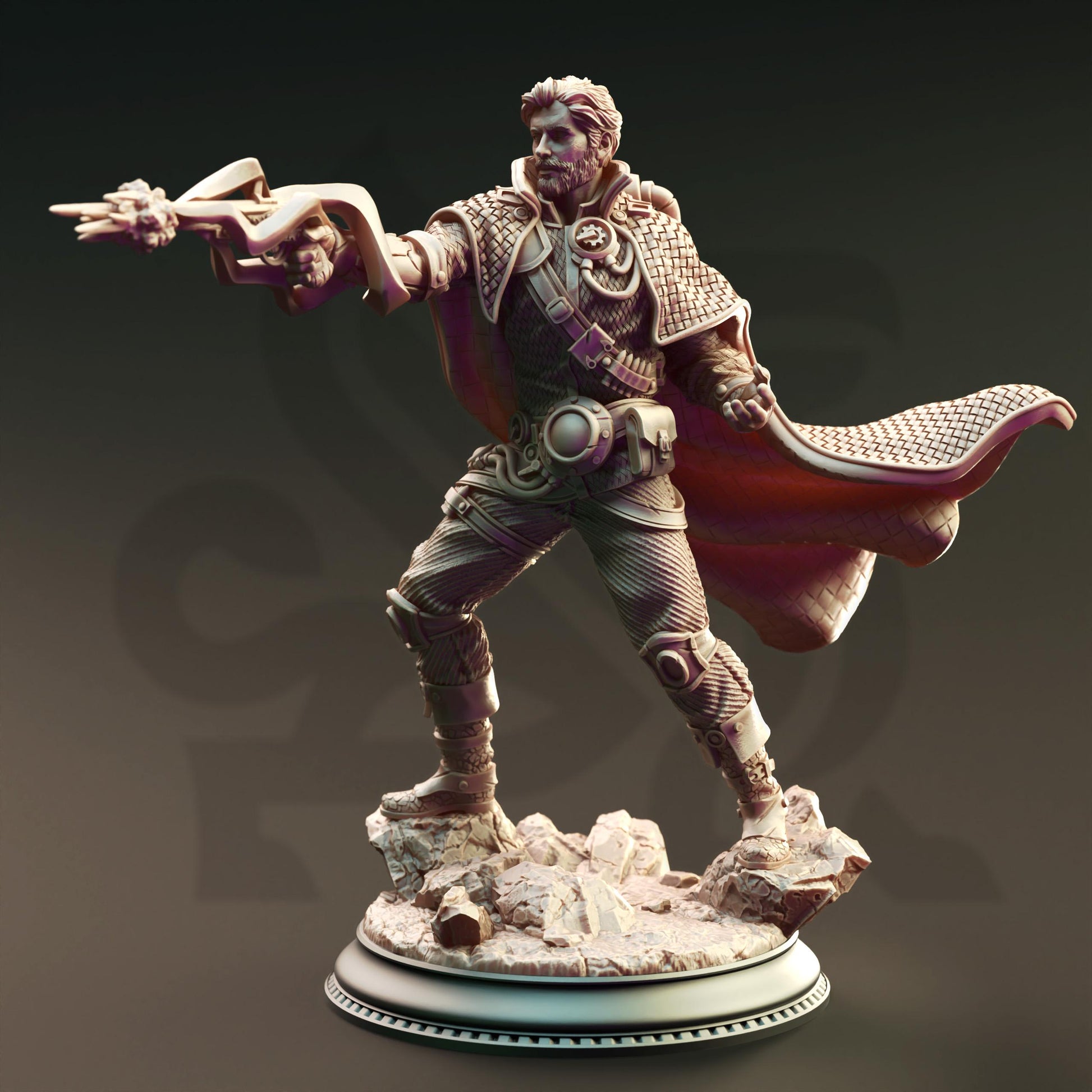 Darian Jaegar - Artificer Gunslinger | Cogs of Revolution | DM STASH | High Quality Resin