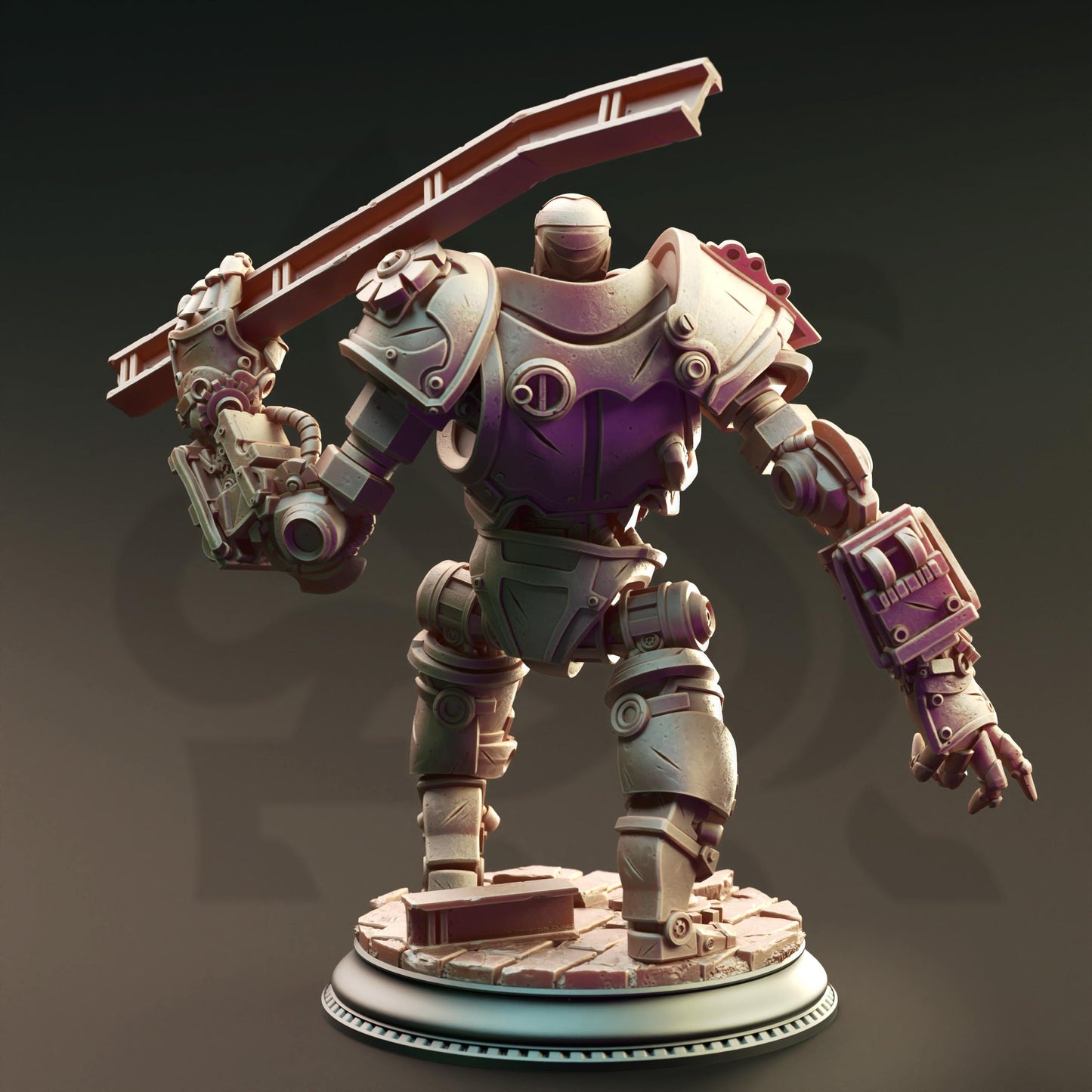 Venatoris - Clockwork Golem [132mm Tall] | Cogs of Revolution | DM STASH | High Quality Resin