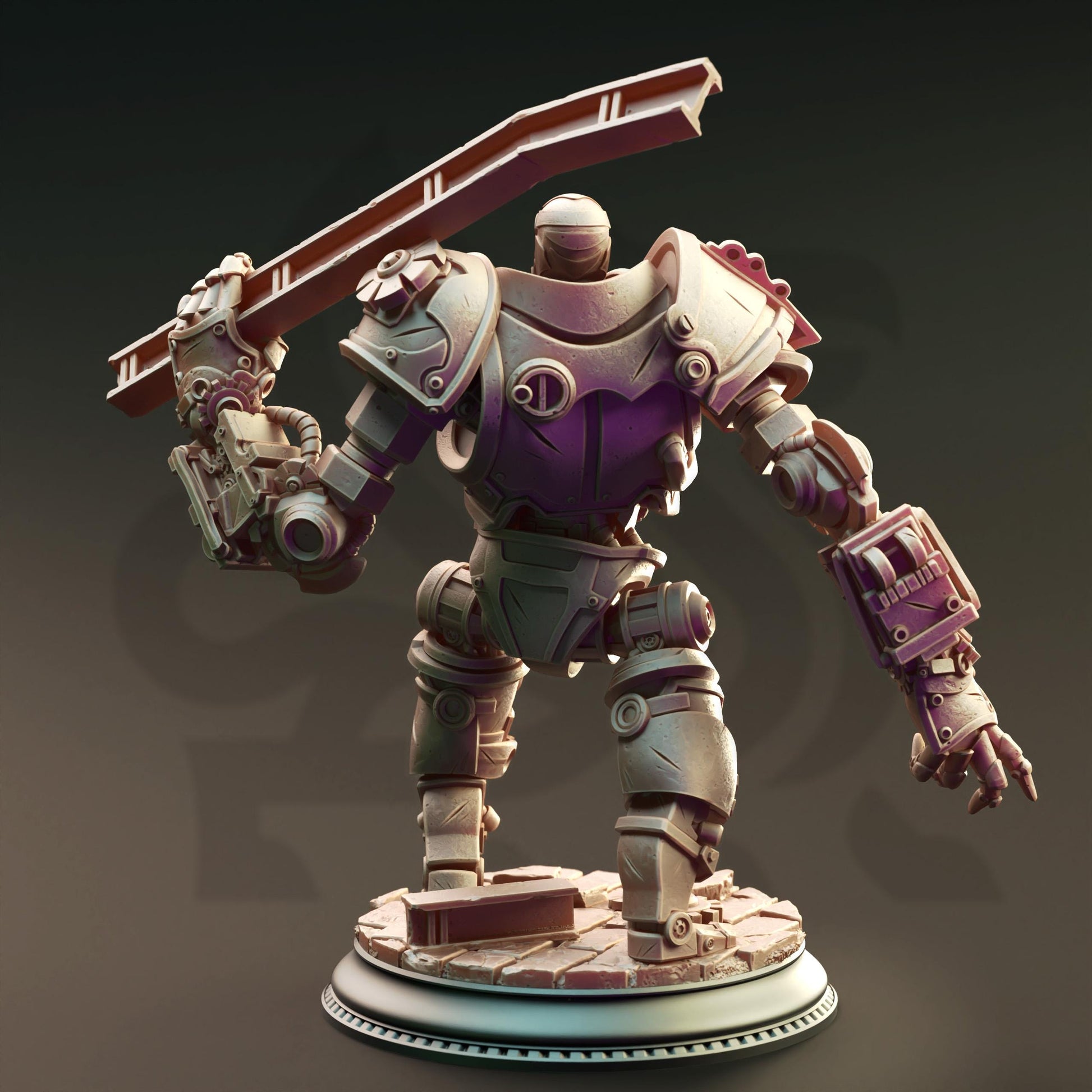 Venatoris - Clockwork Golem [132mm Tall] | Cogs of Revolution | DM STASH | High Quality Resin