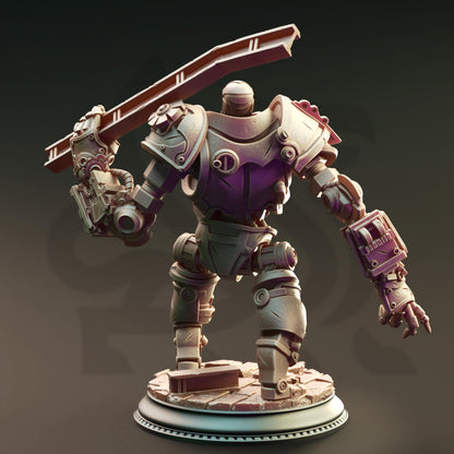 Venatoris - Clockwork Golem [132mm Tall] | Cogs of Revolution | DM STASH | High Quality Resin